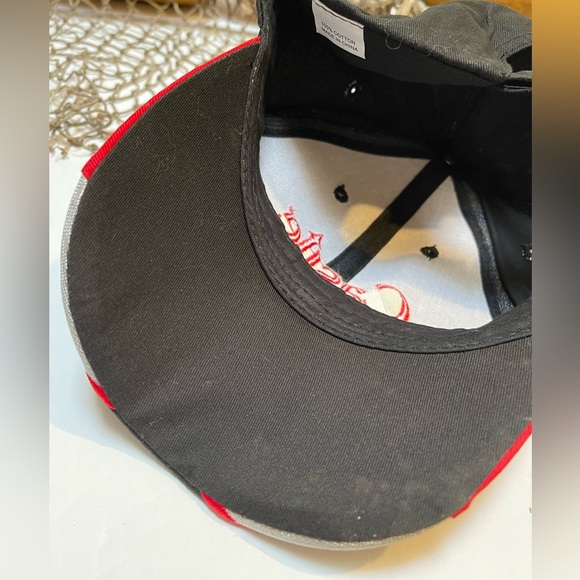 Mens Castle Packs Power Canvas Twill Black Truckers Adjustable Cap - Picture 7 of 7